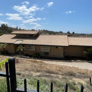 Tile Roof Cleaning & Painting: Fallbrook, CA